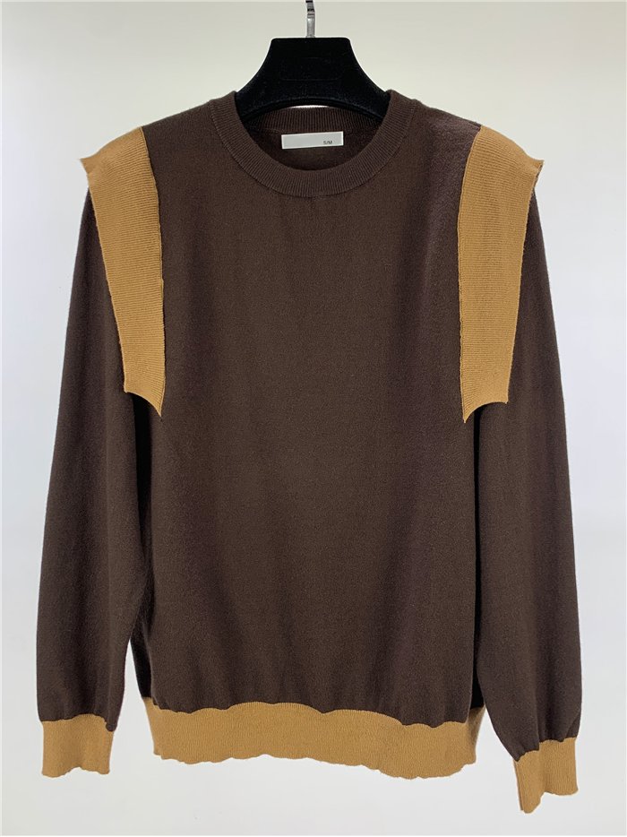 Jersey bicolor hombros a contraste