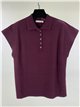 Jersey cuello polo manga corta