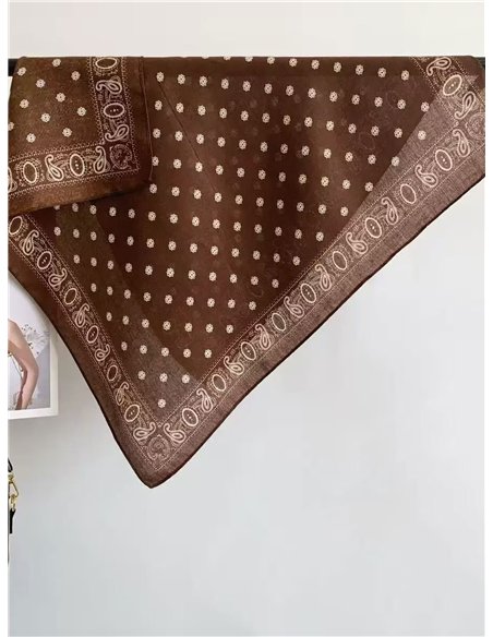 Pañuelo cuadrado mini paisley