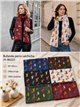 Fular estampado perros salchicha