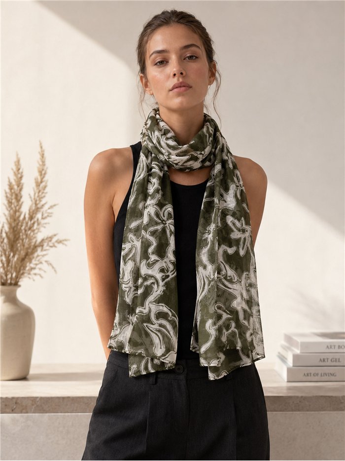 Fular estampado