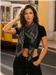 Fular bandana estampado