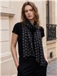 Fular estampado paisley mini