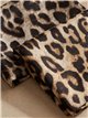 Fular leopardo suave