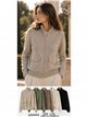 Veste en maille zippée avec poches