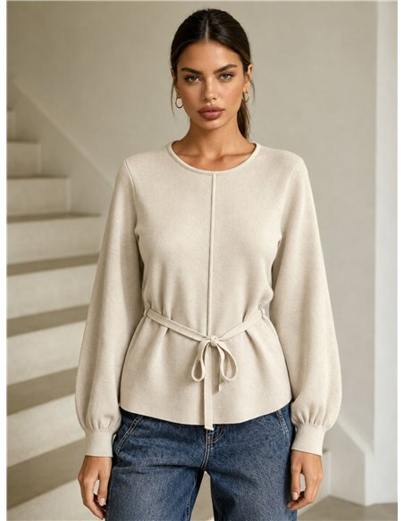 Jersey soft cinturón de lazada