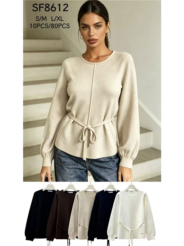 Jersey soft cinturón de lazada