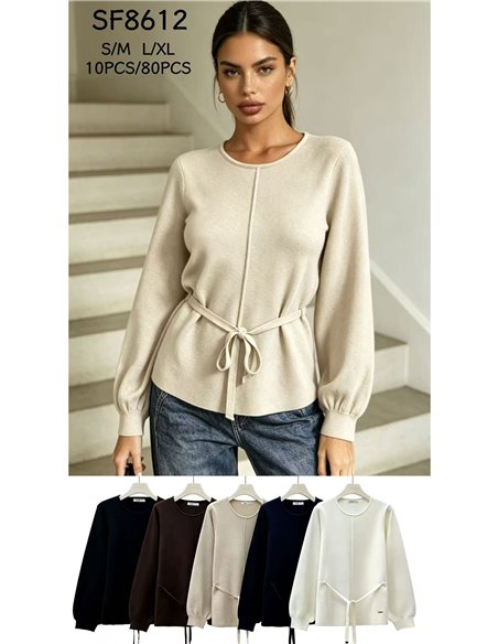 Jersey soft cinturón de lazada