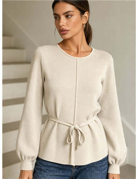 Jersey soft cinturón de lazada