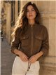Samtjacke mit Taschen