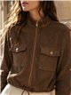 Samtjacke mit Taschen