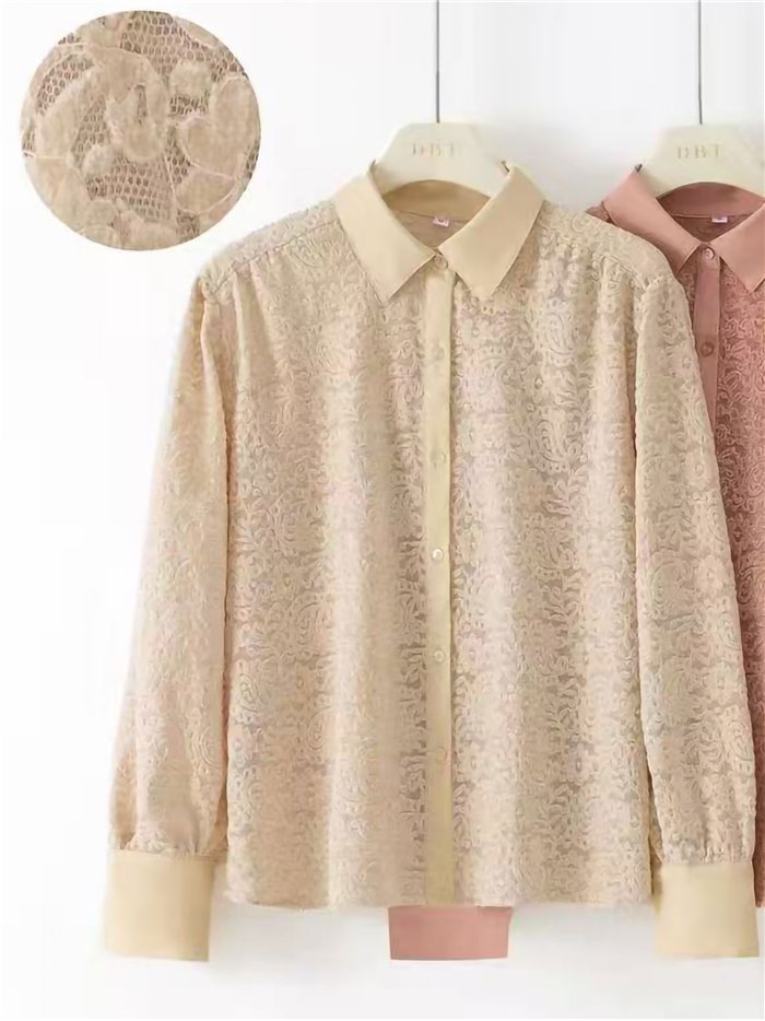 Camisa de encaje