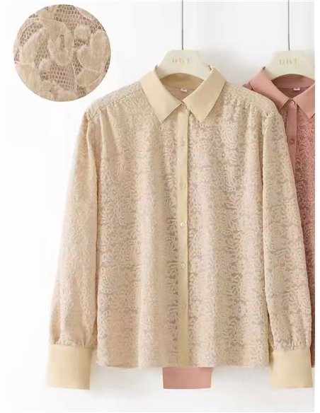 Camisa de encaje