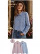 Camisa de rayas mini corazoncitos