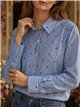 Camisa de rayas mini corazoncitos