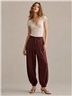 Ballonhose mit Seideneffekt