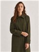 Trench lungo minimalista