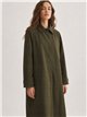 Trench lungo minimalista