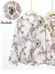 Camisa bordada com flores