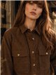 Camisa terciopelo brillo