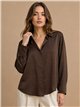 Camisa fluida efecto seda