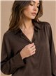 Camisa fluida efecto seda