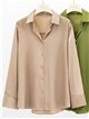 Camisa fluida efecto seda