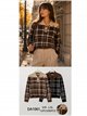 Jersey de cuadros cuello polo