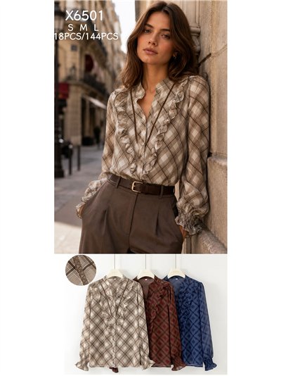 Camisa de cuadros volantes 2