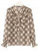 Camisa de cuadros volantes