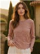 Camiseta encaje paisley