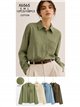Camisa algodón bolsillo bordado
