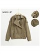 Cropped trench jacket