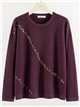 Jersey punto detalle strass
