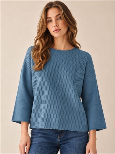 Jersey amplio textura
