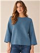 Jersey amplio textura