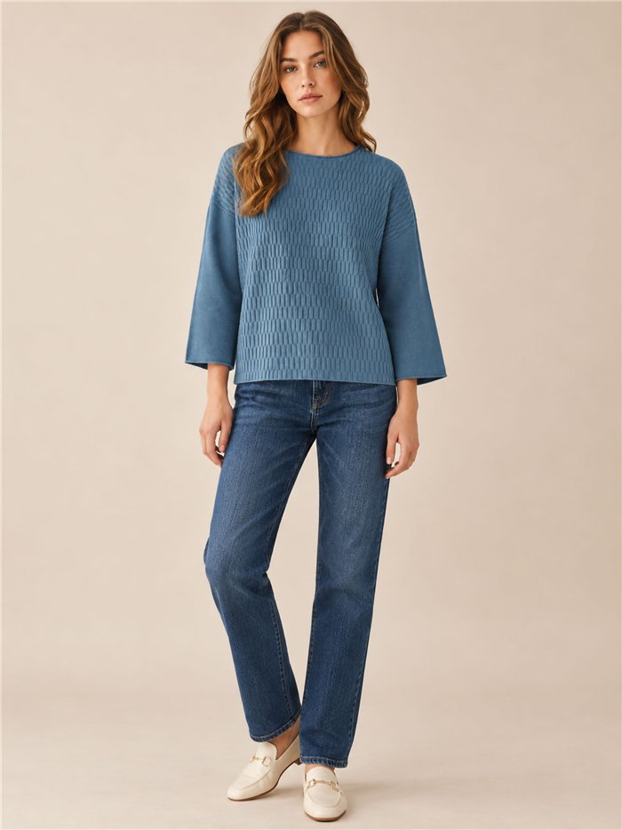 Jersey amplio textura