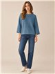 Jersey amplio textura