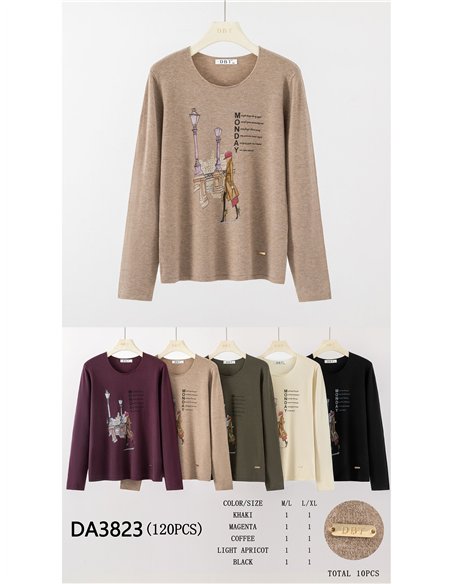 Jersey soft estampado urbano