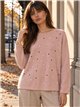Jersey soft lunares multicolor