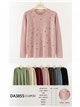 Jersey soft lunares multicolor