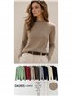Jersey canalé cuello perkins