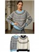 Jersey jacquard nórdico
