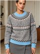 Jersey jacquard nórdico