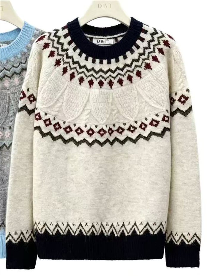 Jersey jacquard nórdico