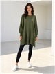 Maxi sweater with pockets