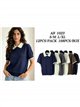 Jersey polo cuello contraste