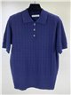 Jersey polo de punto textura
