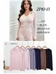 Maillot côtelé avec découpes aux épaules