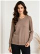 pull oversize géométrique
